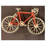 Vtg 10 speed red bicycle desk topper