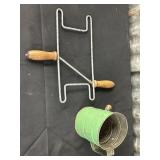 Vtg hand spoiler and Vtg sifter