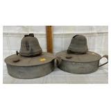 2 Vintage Chicken Coop Oil Heaters