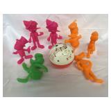 Colorful Plastic Disney Characters & Musical