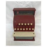 Vintage Childï¿½s Metal Cash Register with Play