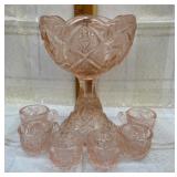 Vintage Indiana Pink Depression Glass Childs