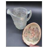 6" H  intake Imperial Glass Grape Carnival