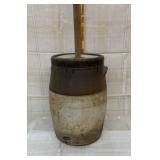 Vintage Stoneware Butter Churn