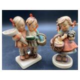 2 Hummel Figurines "Autumn Harvest" & Girls with