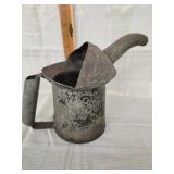 Vtg. NYC & PA approved Galvanized metal oil can