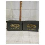 2 Ammo boxes