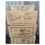 Vtg Mason Ball Jars in Original Box