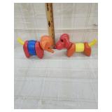 Vtg. Tupperware zoo-it yourself animal toys