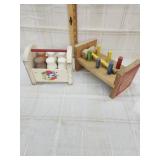 Vtg Playschool milk crate toy/ Vtg Playschool