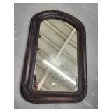 Vtg Arched wall mirror