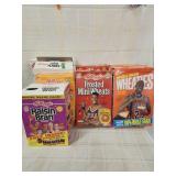 10 Vtg collector cereal boxes