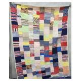 Vtg Handmade quilt 4