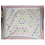 Vtg Handmade quilt 7