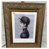 Framed Print Of Mademoiselle Suzette Lemarie