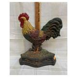 Cast Iron Rooster Doorstop