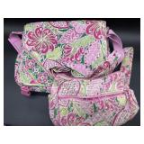 Vera Bradley Messenger Bag, and Crossbody Purse