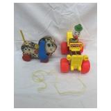 Vintage Fisher Price Pull-Along Toys