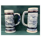 Vtg Miniature Avon Beer Steins