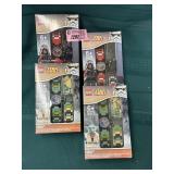 (2) darth maul and (2) yoda wrist watches