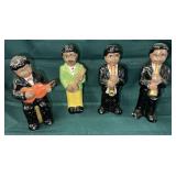 Vtg porcelain African American jazz player