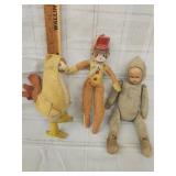 Vtg. Collectable carnival prize corduroy monkey/