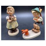 2 Hummel Figurines "For Mother" & boy w/bunny