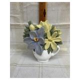 Cast Iron Flower Doorstop