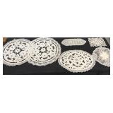 6 Vintage Doilies