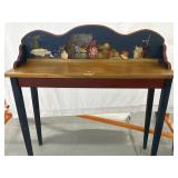 Vtg decorative console table