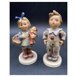 2 Collectable Hummel Boy & Girl  Figurines