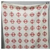 Vtg Handmade quilt 5