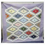 Vtg Handmade quilt 6