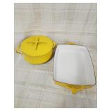 Vtg. Dansk sauce pan & Casserole dish