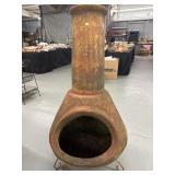 Nice terracotta chiminea