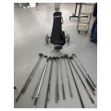 Dunlop Quattro club set and an "on course" ball