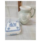 Vtg Wedgwood pottery picture/ Vtg wedgwood dish