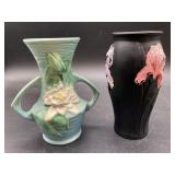 Vintage Vases-Roseville Pottery Water Lily,