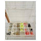 31 Soft Silicone fishing lure with case