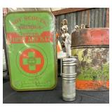 Couscous first aid kits by Bauer and black and