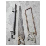Pipe clamp 2 Hand saws