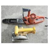 Remington Elect chain saw / Dewalt saw
