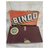Vtg. Bingo game/ Vtg Scrabble game