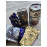PAULANER mini keg/ Crown Royal bottles/  draw