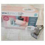 Spin it Pro Tumbler Turner / vtg stapler