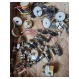 Vtg. Electrical components / Brass connector