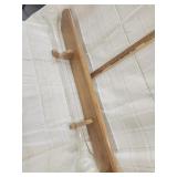 Vtg. Wall Mounted Glass display