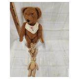 Vtg. Carrousel Teddy bear, Vtg German Hermann