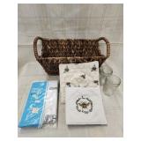Woven storage basket ,Kitchen Pot Holders, New