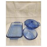 Anchor ovenware 3 pieces